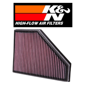 K&N High-Flow Lifetime Engine Air Filter for BMW X1 2.0D