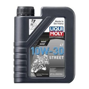 LIQUI MOLY Motorbike 4T 10W-30 Street 1L – Premium 4-Stroke Engine Oil for Commuter & Small Capacity Bikes