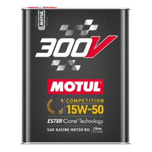 MOTUL 300V Competition 15W-50 Racing Engine Oil – 2 Litres