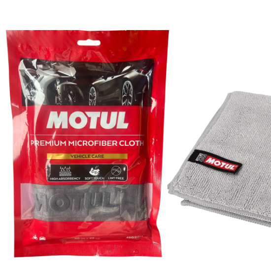 Motul Premium Microfiber Cloth | Single Pack | Scratch-Free Detailing & Drying