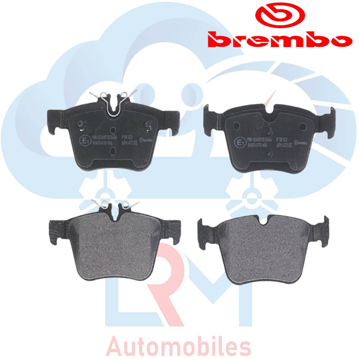 Brembo Rear Brake pad Mercedes W205 C 220 class