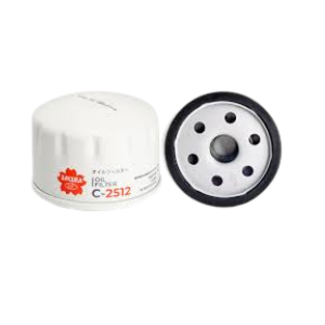 Sakura C2512 Oil Filter for Maruti Suzuki Alto, WagonR, Swift, Toyota Etios & More