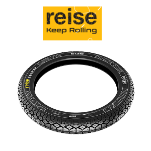 Reise troopR03 90/90-12 54J Tubeless Tyre – Front & Rear Scooter Tyre (TL), High-Grip Urban Performance