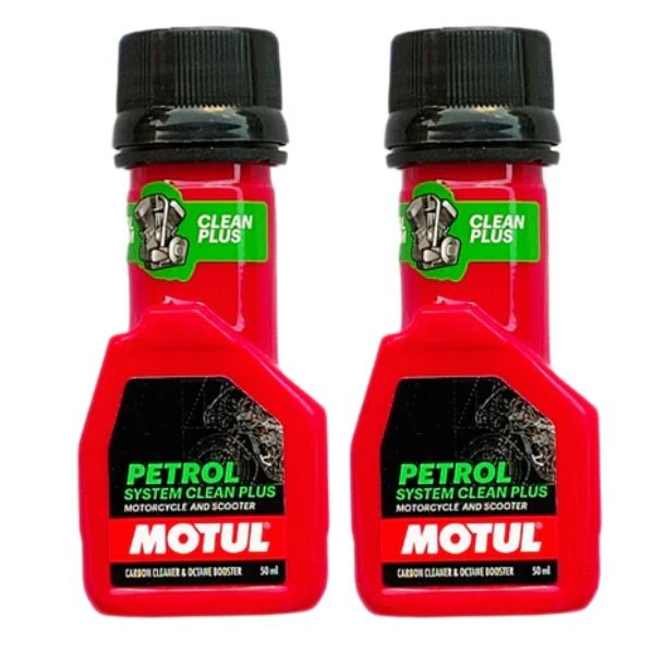Motul Petrol System Clean 50ml Pack of 2 Combo | Fuel Injector & Complete Petrol Fuel System Cleaner