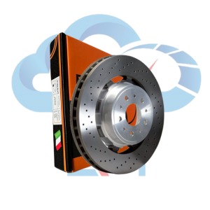 Brake Kraft Rear Rotor Disc for Volkswagen Tiguan