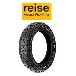 Reise twistR 110/80-12 61L Front/Rear Tubeless Tyre (TL) – All-Weather Scooter Tyre