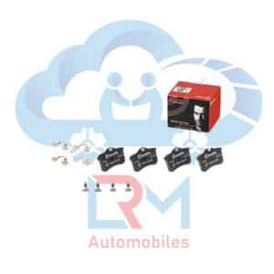 Brembo Rear Brake pad Volkswagen Jetta 1K2