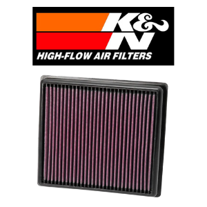 K&N High-Flow Lifetime Engine Air Filter for BMW 1 Series 118d 2.0D