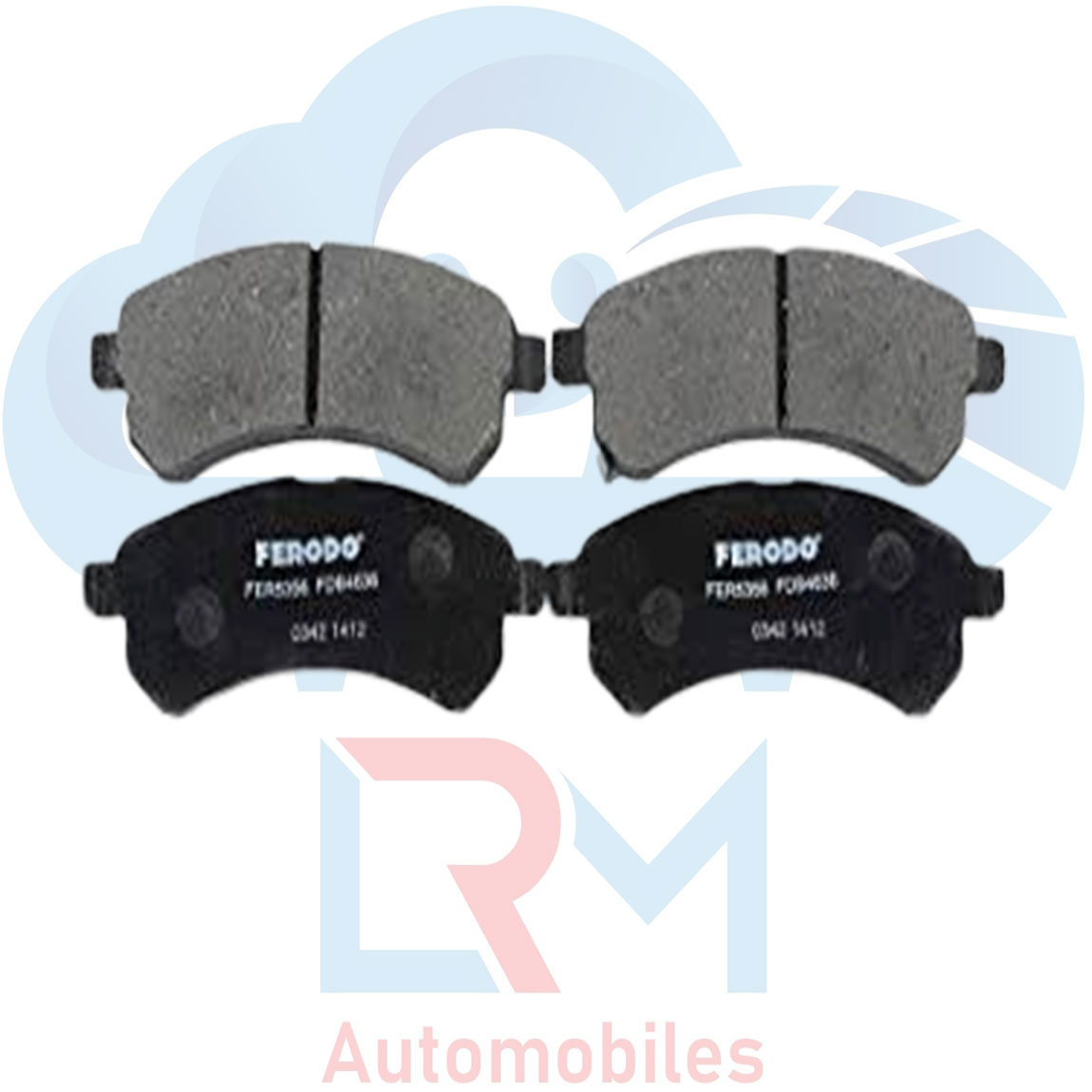 IKON FRONT BRAKE PAD IN FERODO