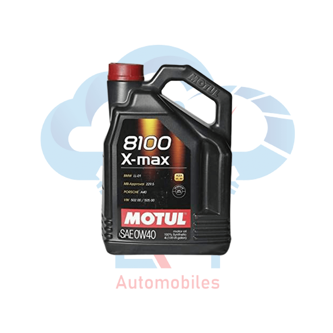 Motul 8100 X-max 0W40 API SN Fully Synthetic Gasoline and Diesel Engine Oil (4000 ml)