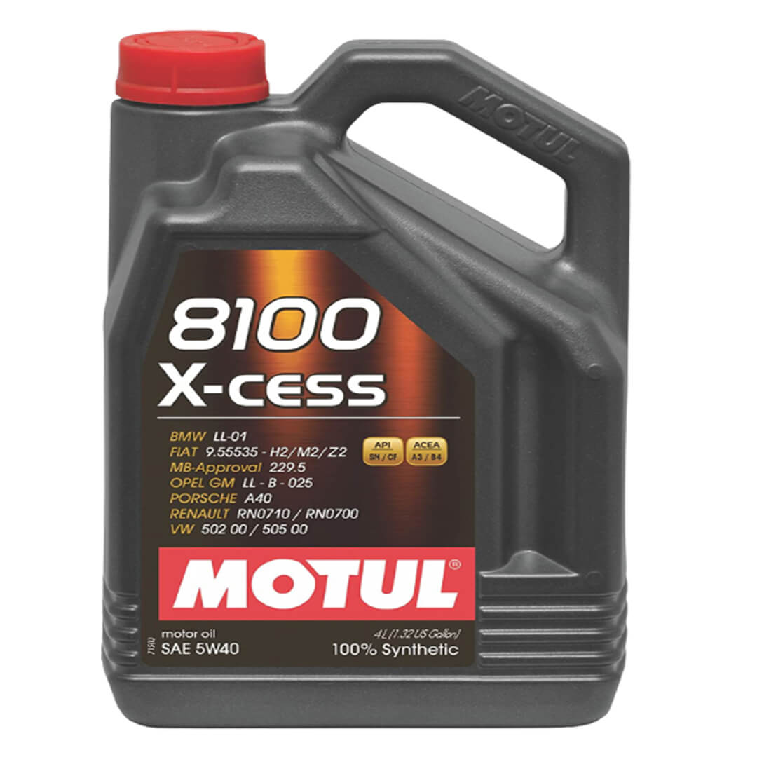 Motul 8100 X-Cess 5W40 Engine Oil 4L