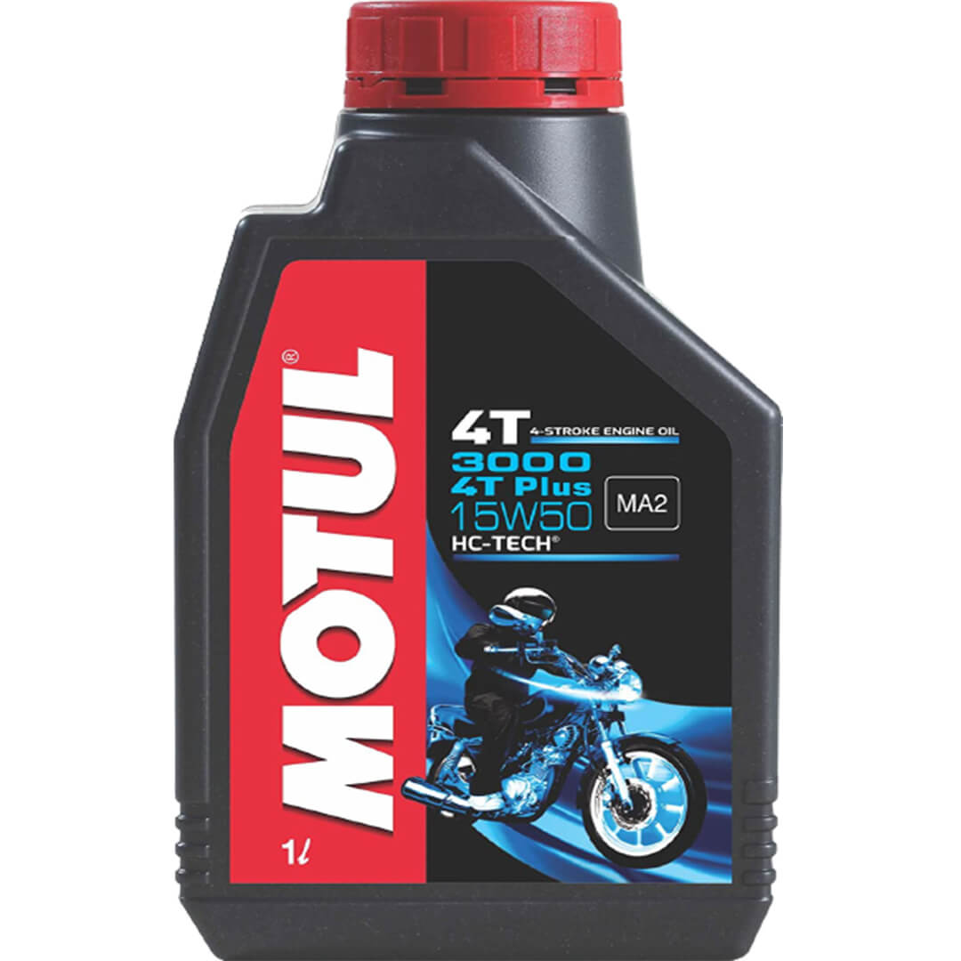 MOTUL 3000 4T Plus 15W50 API SN ENGINE OIL 1L