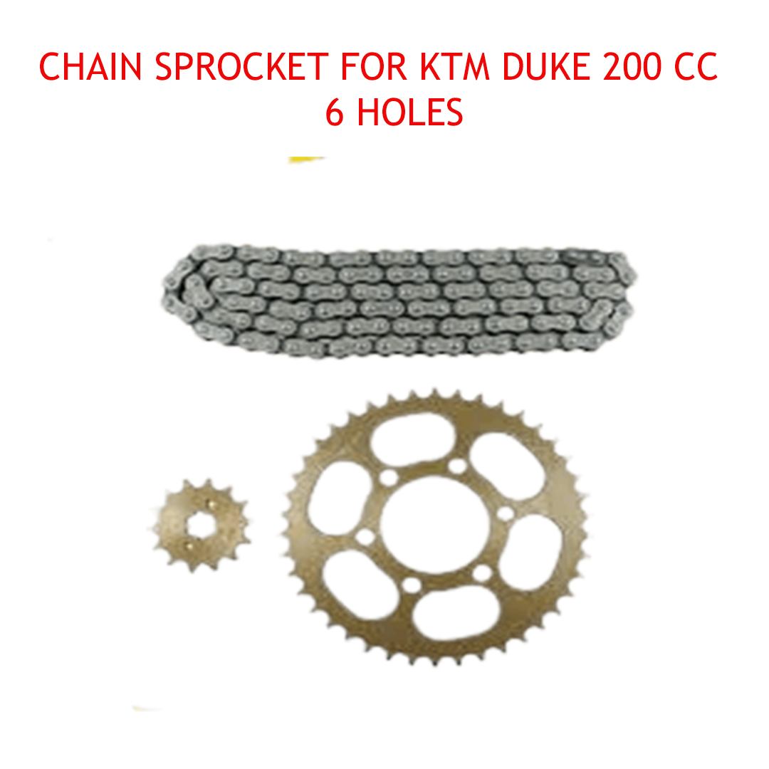Diamond Chain Sprocket for KTM Duke 200 CC