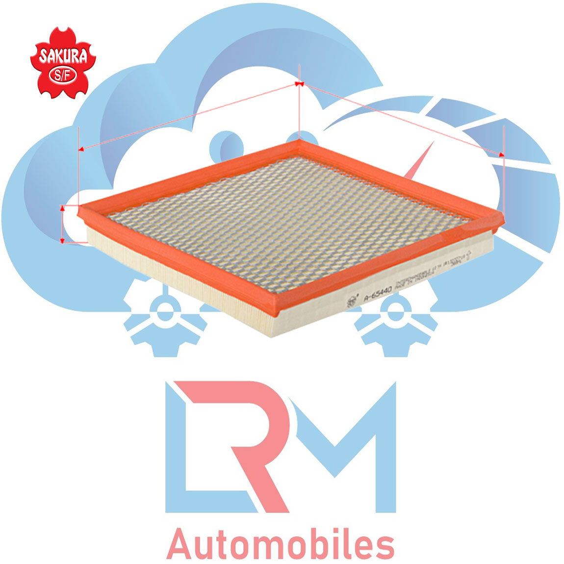 Sakura Air filter A65440 for Cruze Diesel