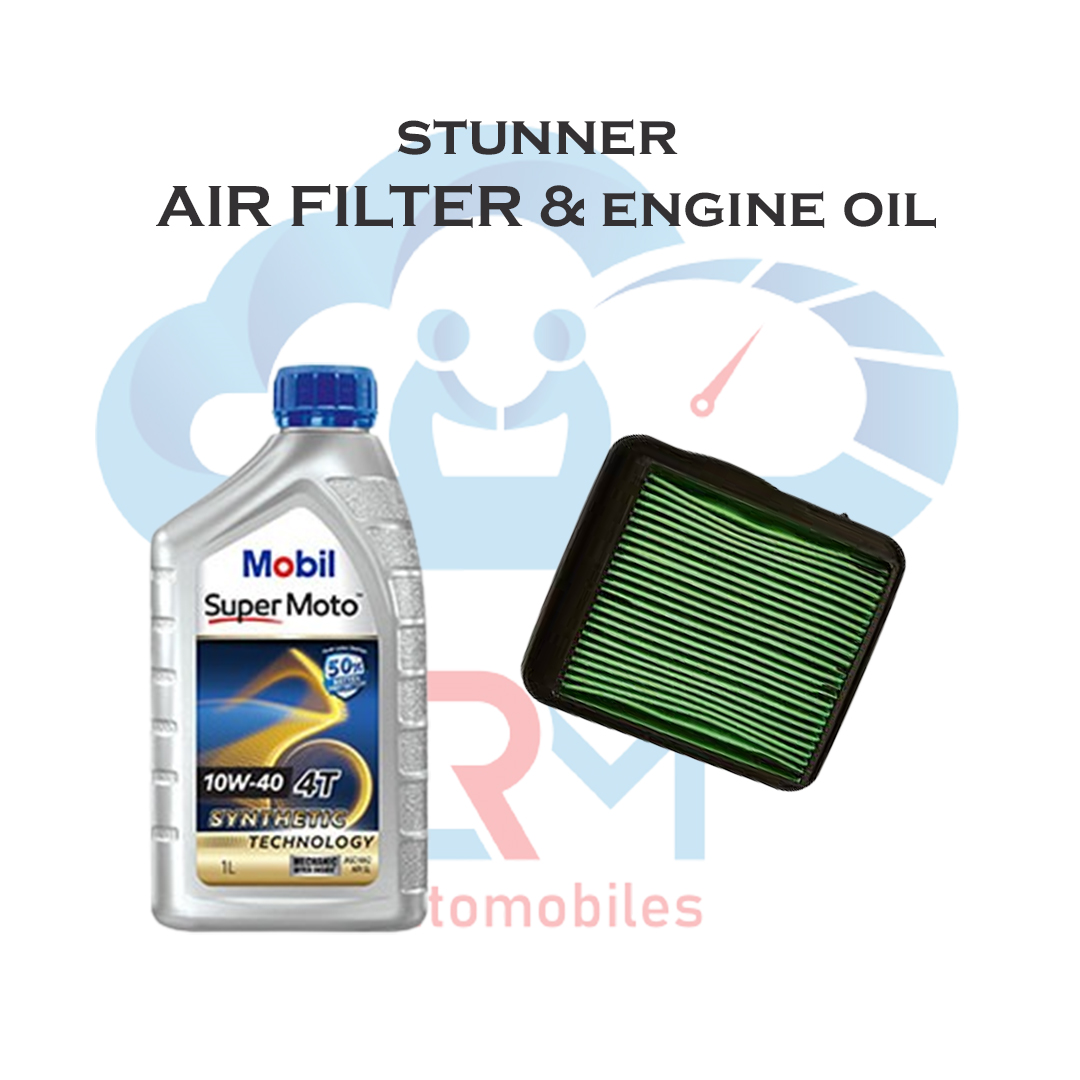 Stunner Engine oil and Air filter Service Kit