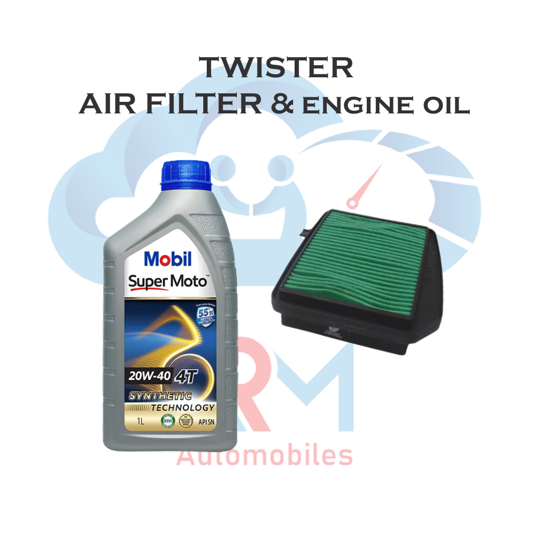 Twister Engine oil and Air filter Service Kit 1