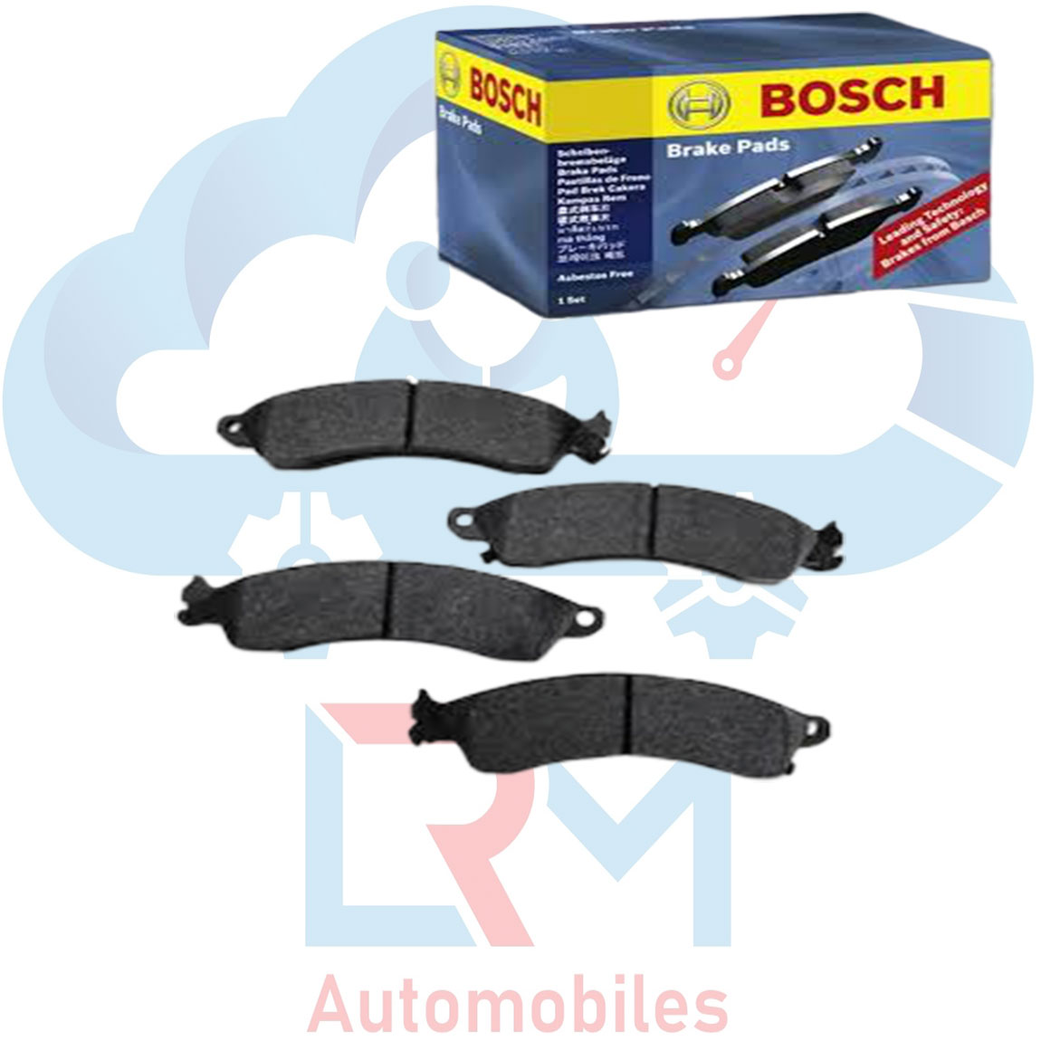 Zen Front Brake pad 0986AB4411 8F8 in Bosch