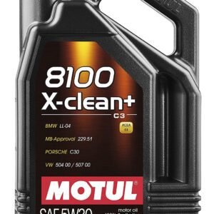 Motul 8100 X Clean Plus Engine Oil 5w30 5 Liter