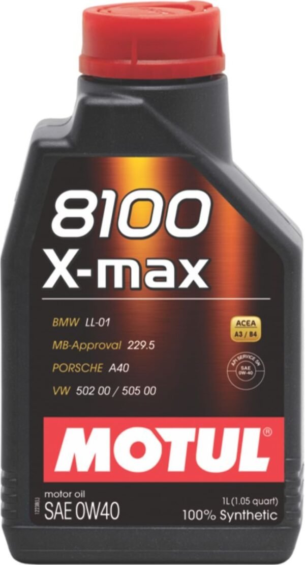 Motul 8100 X-Max 0W40 Engine oil 1L