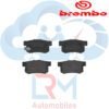 Brembo Rear Brake pad Honda Accord and CRV 2