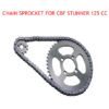 Diamond Chain Sprocket for CBF stunner 125 CC