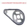 Diamond Chain Sprocket for Discover 100CC