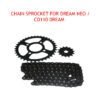 Diamond Chain Sprocket for CD100 Dream