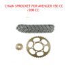 Diamond Chain Sprocket for Avenger 150 CC