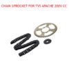 Diamond Chain Sprocket for TVS Apache 200V CC