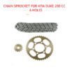 Diamond Chain Sprocket for KTM Duke 200 CC