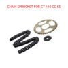 Diamond Chain Sprocket for CT 110CC ES