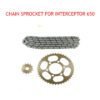 Diamond Chain Sprocket for INTERCEPTOR 650