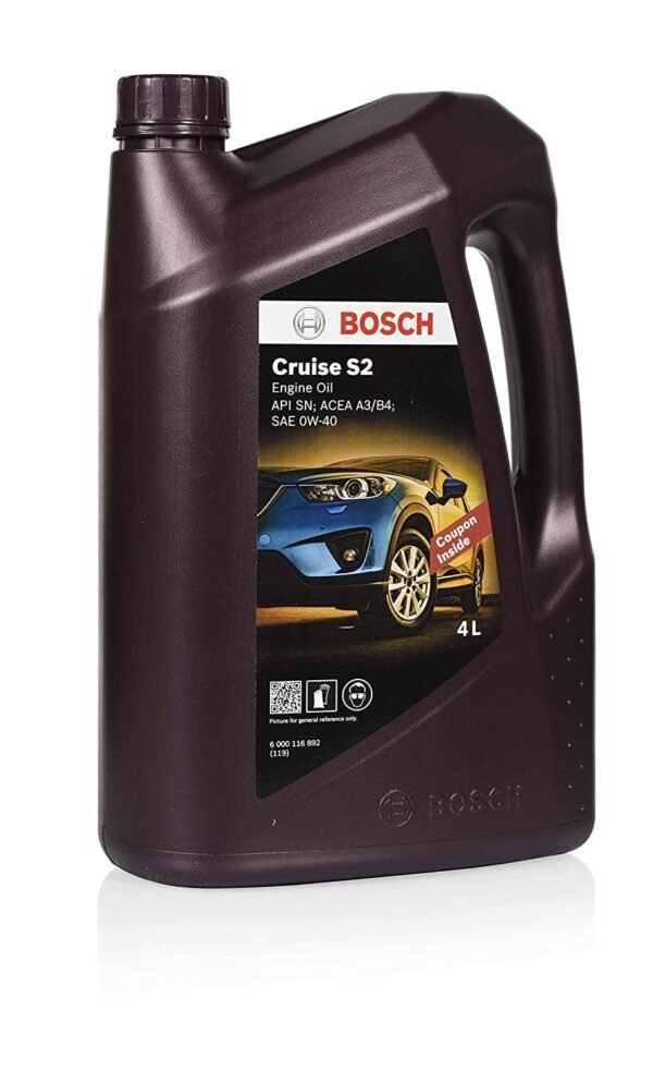 Bosch 0W40 Fully Sythetic Engine Oil for Cars