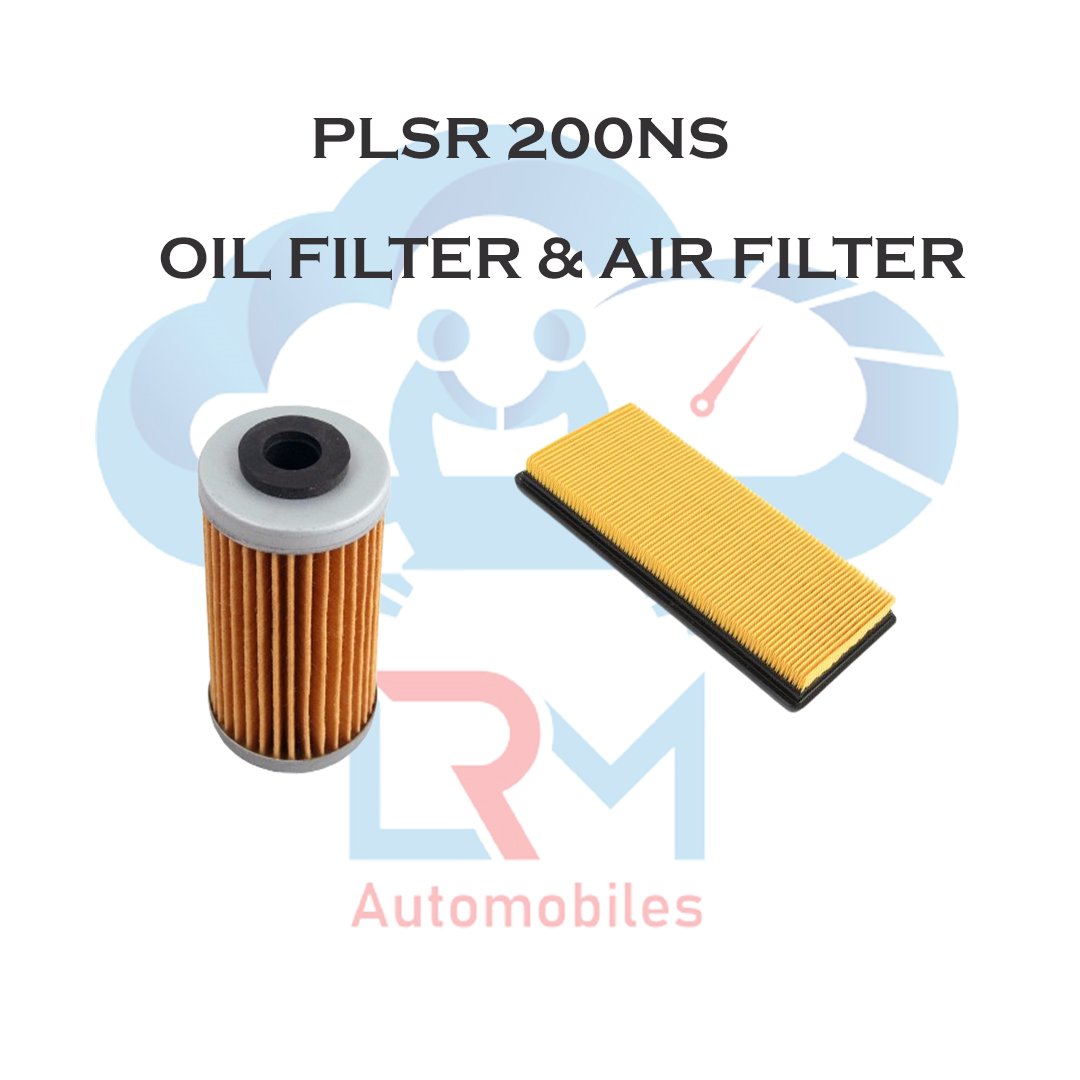 Pulsar 200NS oil Filter and Air Filter kit 1