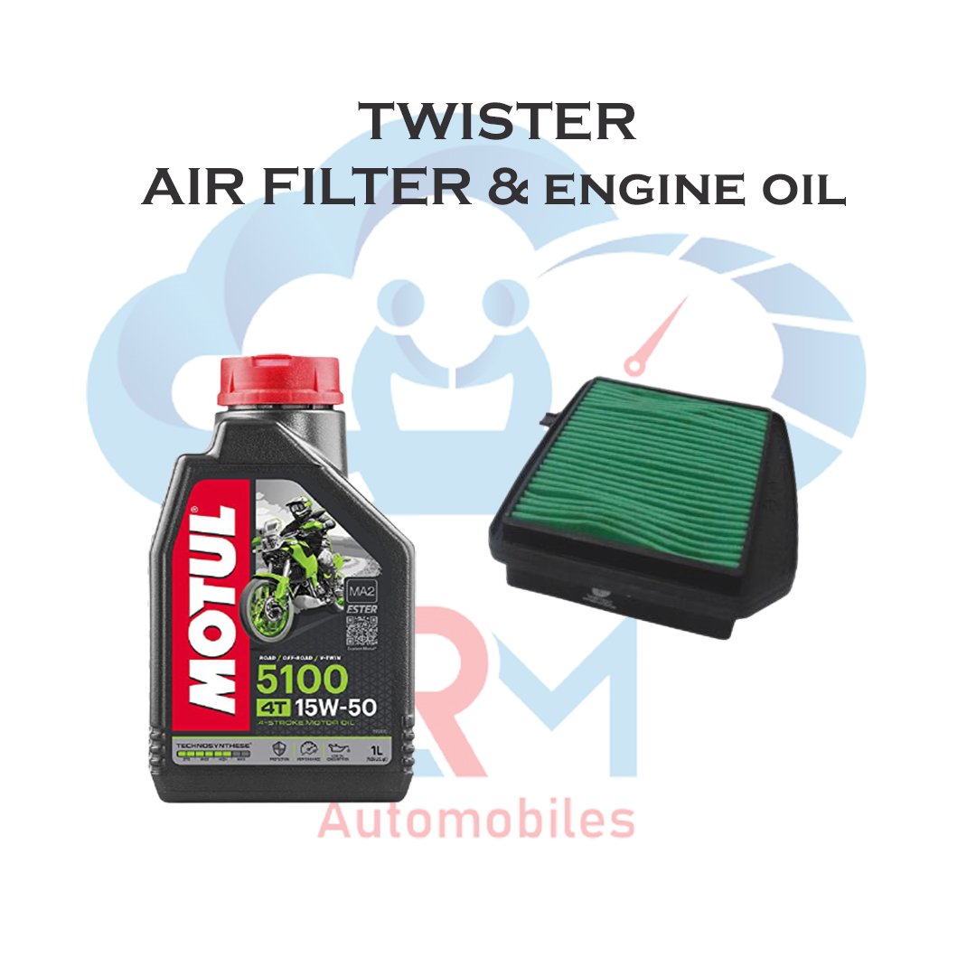 Twister Engine oil and Air filter Service Kit 2