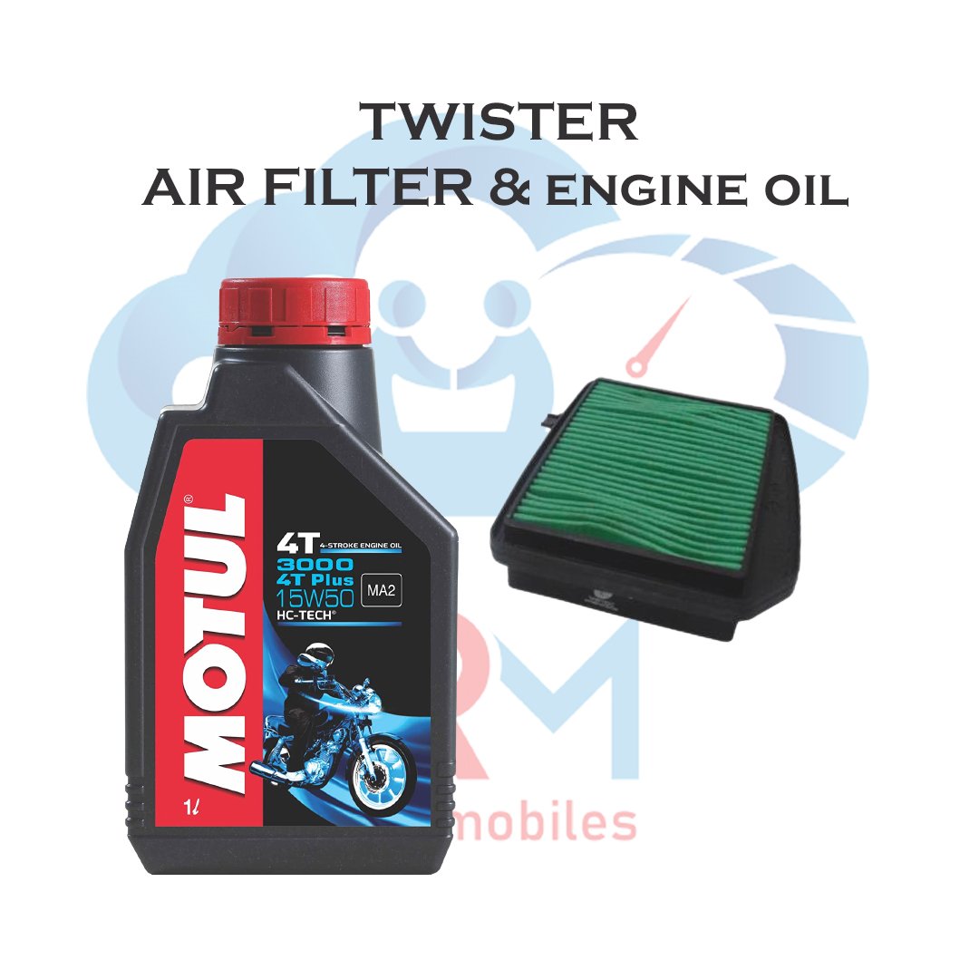 Twister Engine oil and Air filter Service Kit