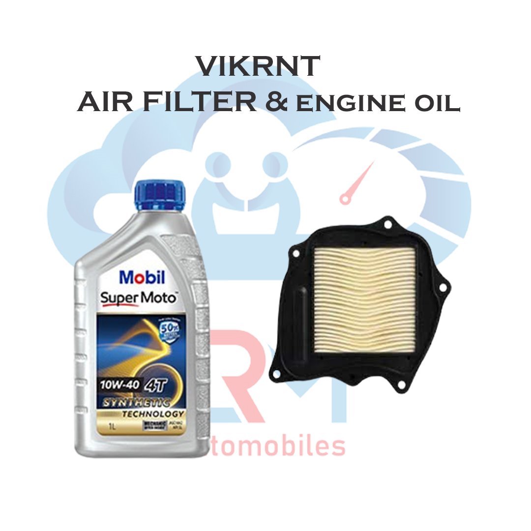Vikrant Engine oil and Air filter Service Kit 1