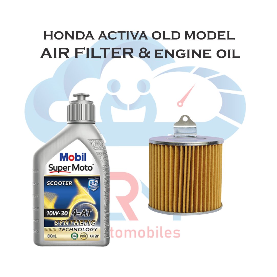 Activa Old Engine oil and Air filter Kit 1