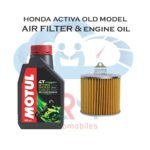 Activa Old Engine oil and Air filter Kit