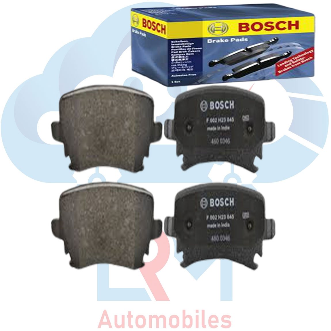 Laura Front Brake pad F002H23612 8F8 in Bosch