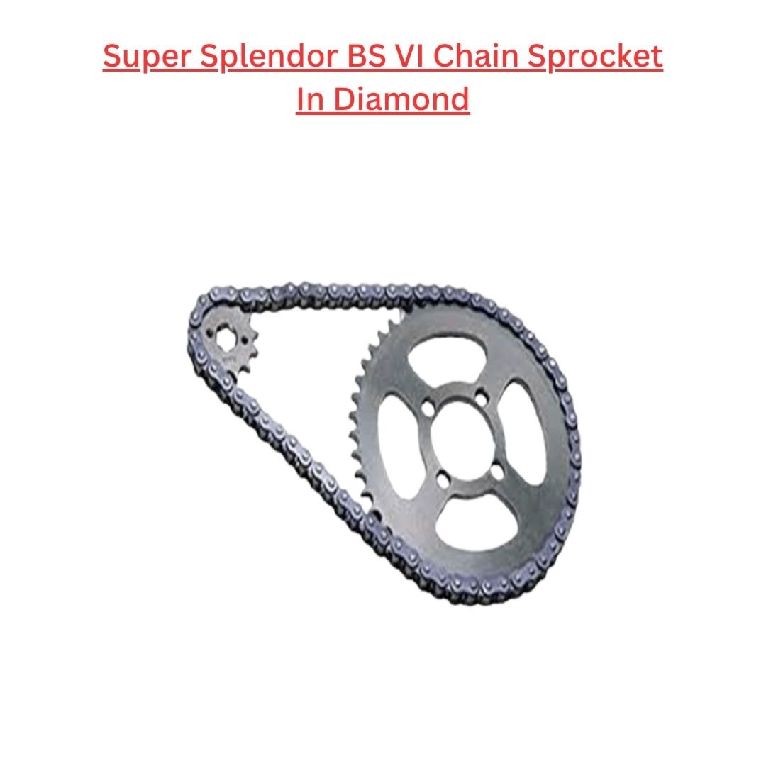 Super Splendor BS VI Chain Sprocket In Diamond