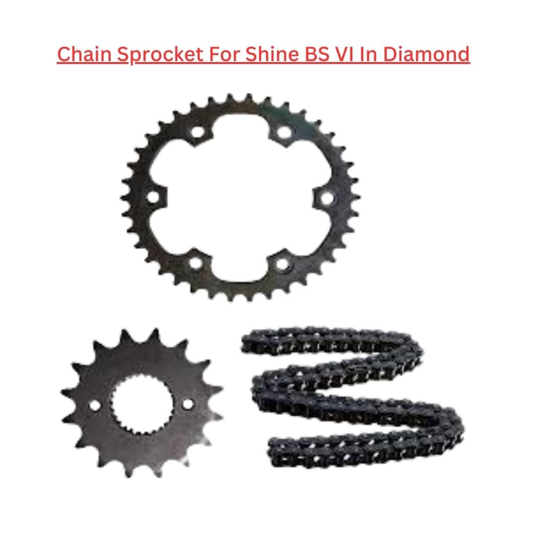 Chain Sprocket For Shine BS VI In Diamond