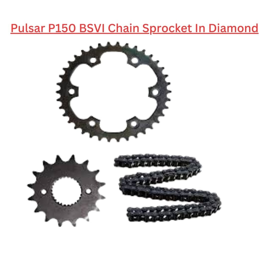 Pulsar P150 BSVI Chain Sprocket In Diamond