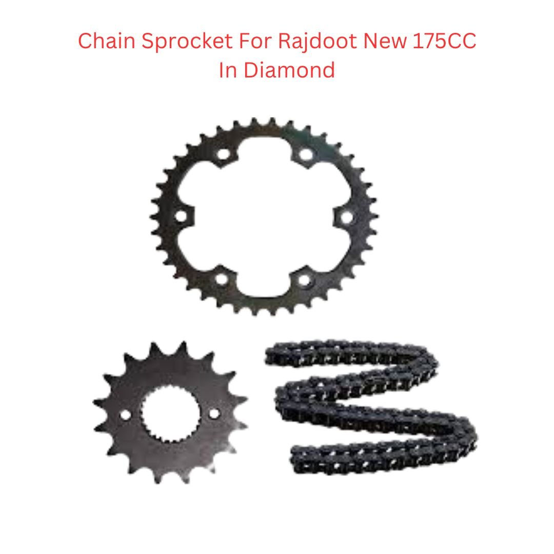 Chain Sprocket For Rajdoot New 175CC In Diamond