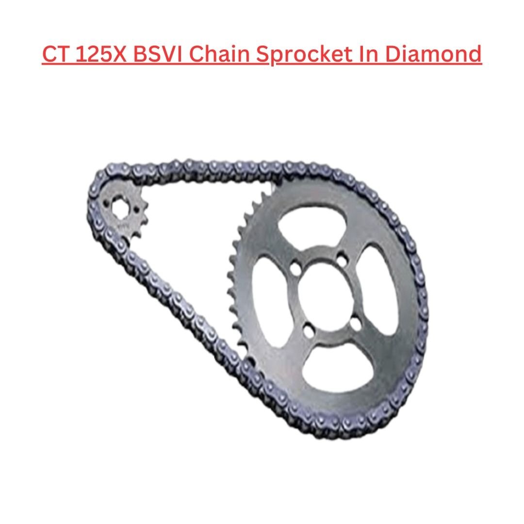 CT 125X BSVI Chain Sprocket In Diamond